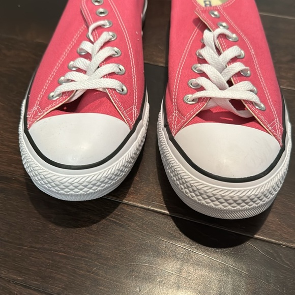 Converse unisex plastic pink sneakers NIB M10.5 W12.5 - Picture 4 of 8